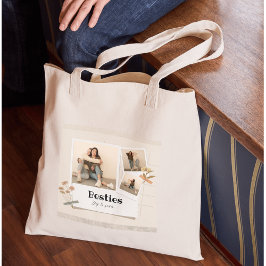 Bolsa Tote BESTIES, Colagem de Fotos e Nomes | FCFB