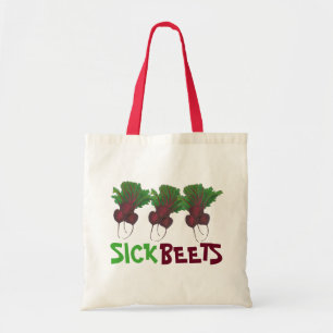 Bolsa Tote Beterraba Doente (Beats) Comida vegetariana de bet