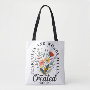 Bolsa Tote Bíblia Cristã Inspiradora Verso