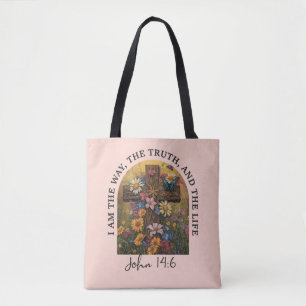 Bolsa Tote Bíblia Cristã Inspiradora Verso