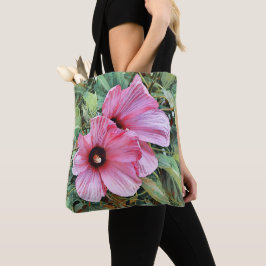 Bolsa Tote Bíblia de Flor Tropical de Hibiscus