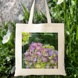 Bolsa Tote Bíblia Floral Verse Personalizar Monograma e Foto