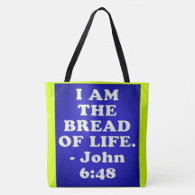 Bíblia verso de John 6:48.