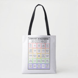 Bolsa Tote Biblioteca Discurso Bingo Shirt Tob Bag