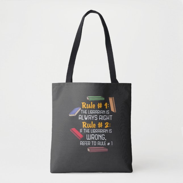 Bolsa Tote Bibliotecário (Frente)