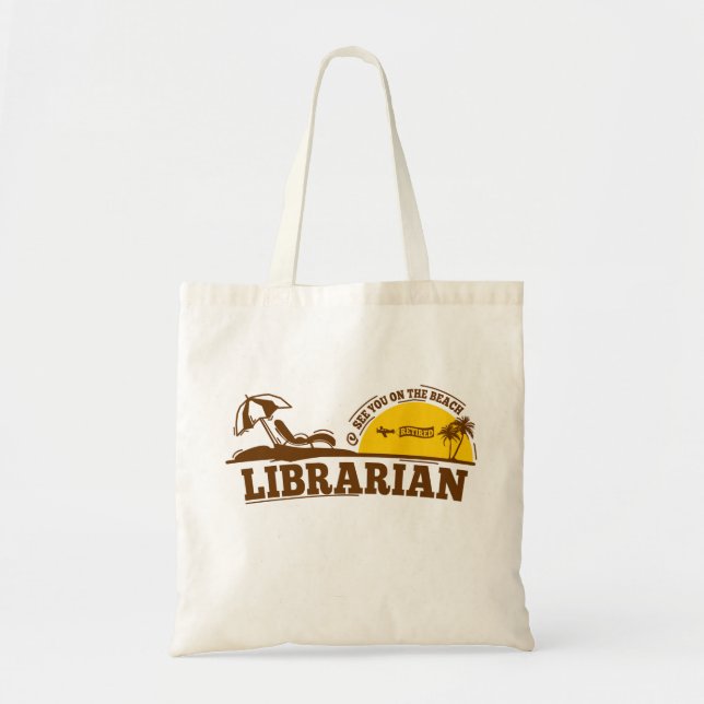 Bolsa Tote Bibliotecários reservados (Frente)