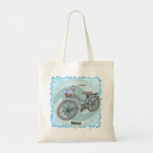 Bolsa Tote Bicicleta Azul