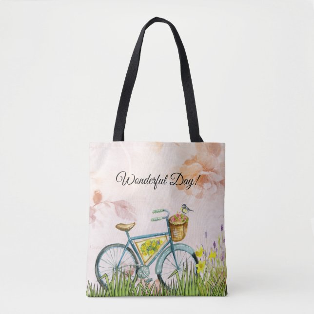 Bolsa Tote Bicicleta de Toque P8 (Frente)