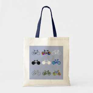 Bolsa Tote bicicleta legal. bicicleta. assunto de bicicleta