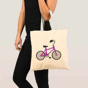Bolsa Tote Bicicleta Rosa