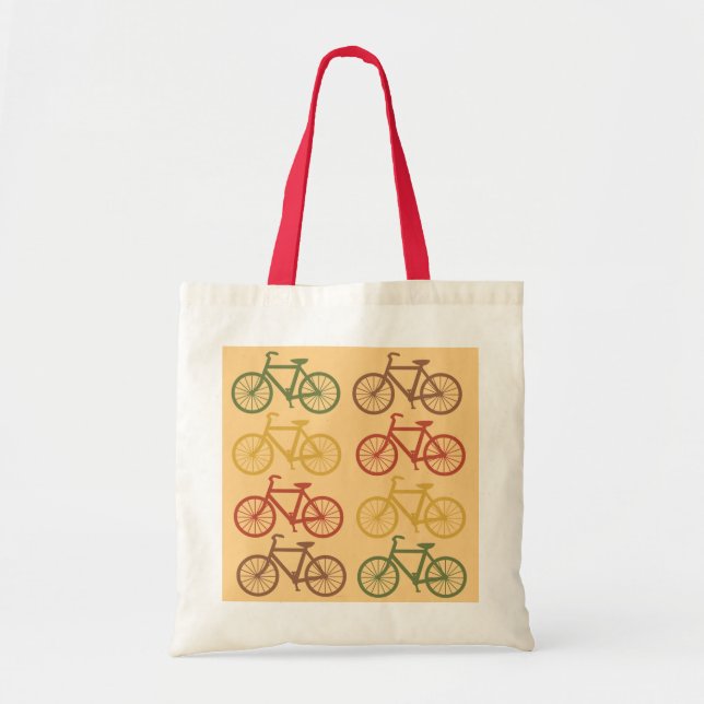 Bolsa Tote Bicicletas retros (Frente)