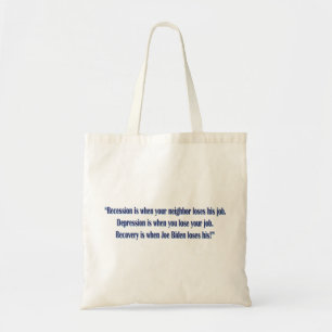 Bolsa Tote Biden-Recessão