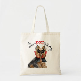 Bolsa Tote Biewer Terrier Vampire Dog Trick ou Tratar