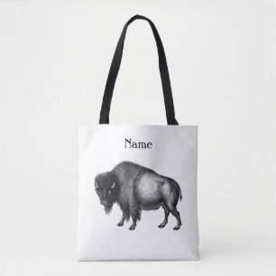 Bolsa Tote Big Bison Buffalo Thunder_Cove