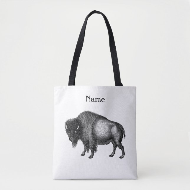 Bolsa Tote Big Bison Buffalo Thunder_Cove (Frente)
