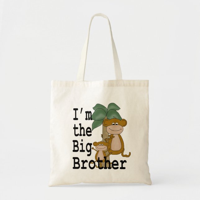 Bolsa Tote Big brother dos macacos (Frente)