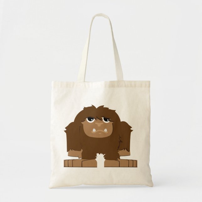 Bolsa Tote Bigfoot bonito (Frente)