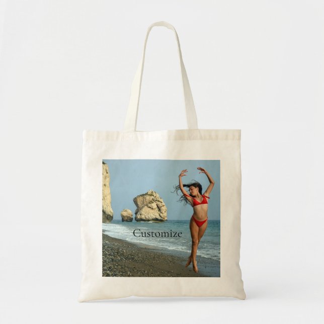Bolsa Tote Bikini Model Dancing Thunder_Cove (Frente)