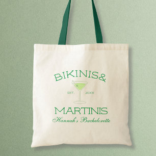 Bolsa Tote Bikinis e Martinis Festa de Despedida de Solteira 
