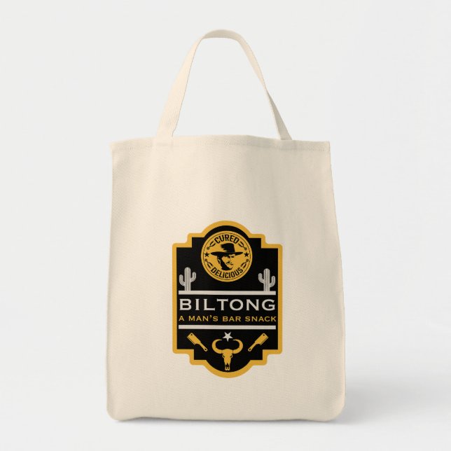 Bolsa Tote Biltong And Beer (Frente)