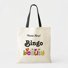 Bolsa Tote Bingo Cuja Personalização Personaliza O Jogador Do