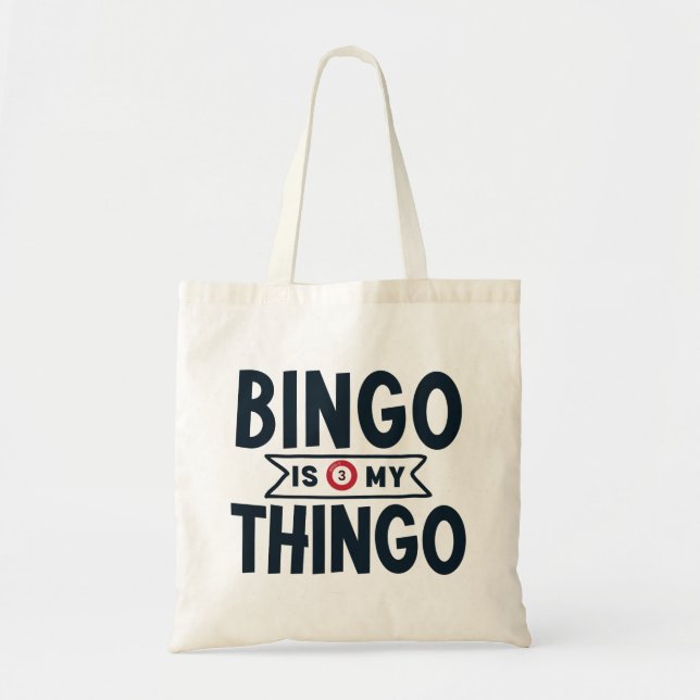 Bolsa Tote Bingo É Meu Thingo (Frente)