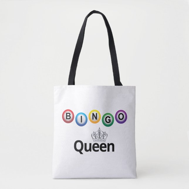 Bolsa Tote Bingo Queen (Frente)