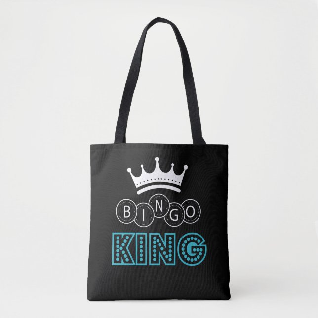Bolsa Tote Bingo Rei Testemunha Gambando Humor (Frente)