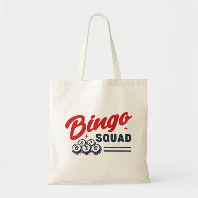 Bolsa Tote Bingo Squad (Frente)