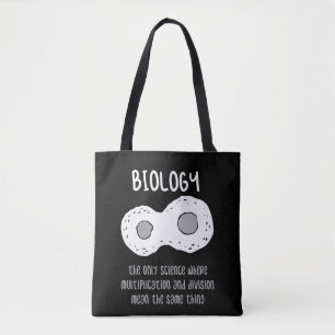 Bolsa Tote Biologia - Biologia O Único Presente de Ciência