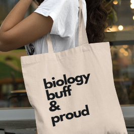 Bolsa Tote Biologia Buff e Ciências Orgulhosas Oferta de Prof