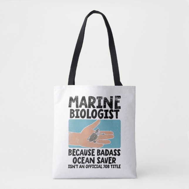 Bolsa Tote Biologia Marinha (Frente)