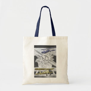Bolsa Tote Biplano de Stearman