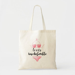 Bolsa Tote Biquini Bachelorette personalizado