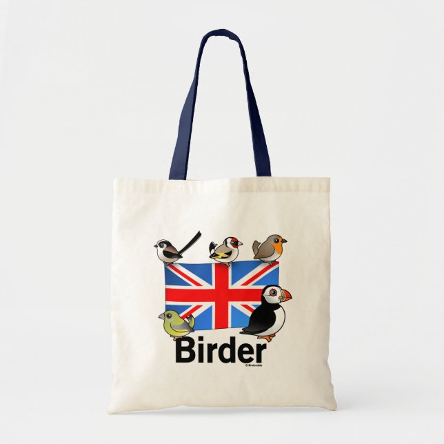 Bolsa Tote Birder BRITÂNICO (Frente)