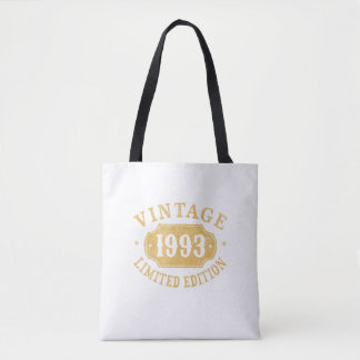 Bolsa Tote Birthday Gift Best Limited para os anos 93