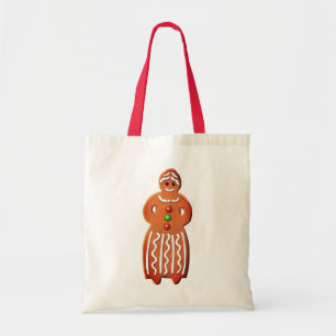 Bolsa Tote Biscoito da mulher do pão-de-espécie