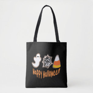 Bolsa Tote Biscoitos de Halloween Assador Assando Doce