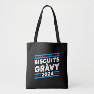 Bolsa Tote Biscuits e Molho 2024 Eleição Presidencial