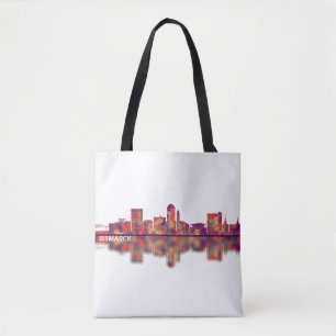 Bolsa Tote Bismarck North Dakota Skyline