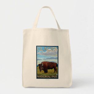 Bolsa Tote Bison Scene - Glacier National Park, MT