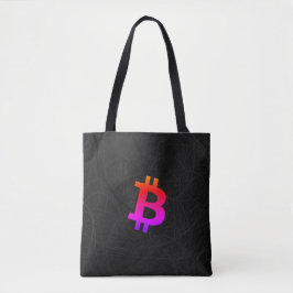 Bolsa Tote Bitcoin Miami Neurônio Preto