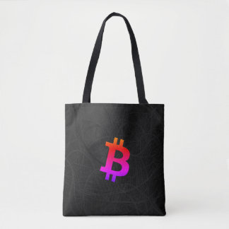 Bolsa Tote Bitcoin Miami Neurônio Preto