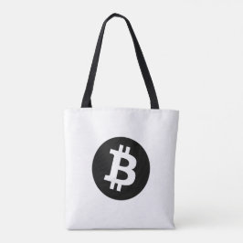 Bolsa Tote Bitcoin (Preto)