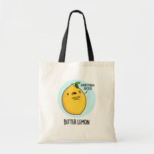 Bolsa Tote Bitter Lemon Engraçado Fruta