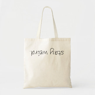 Bolsa Tote Bizar verblijf value draagtas schoudertas witzwart