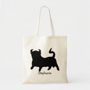 Bolsa Tote Black Bull Design