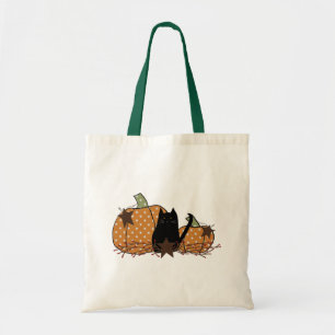 Bolsa Tote Black Cat E Pumpkins
