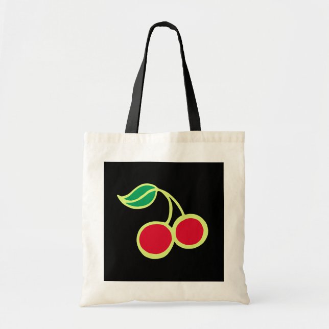 Bolsa Tote Black Cherry Tote Bag (Frente)