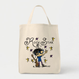 Bolsa Tote Black Hair Boy Star
